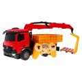 Nákladné auto so Žeriavom HDS pre deti 6+ Mercedes-Benz Arocs Diaľkovo ovládaný 1:20 Pohyblivé časti