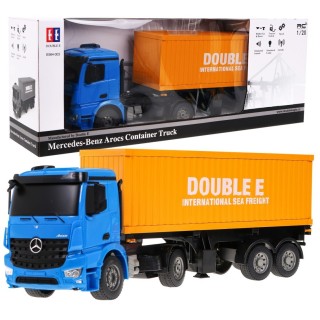Autíčko R/C Mercedes-Benz Arocs 2.4G Príves s Kontajnerom Doub