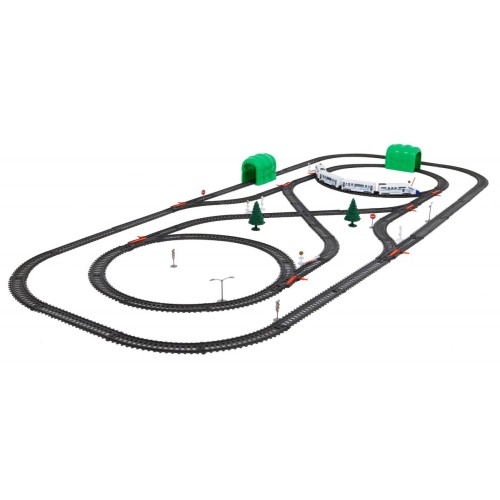 Veľká Železnica pre deti 4+ Vlak s vagónmi + Trať 9+ metrov 70 el.