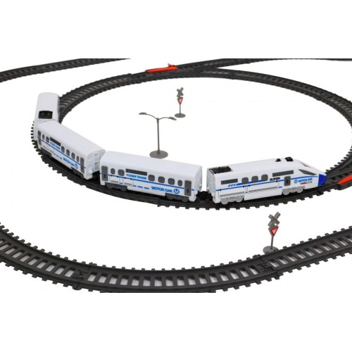 Veľká Železnica pre deti 4+ Vlak s vagónmi + Trať 9+ metrov 70 el.