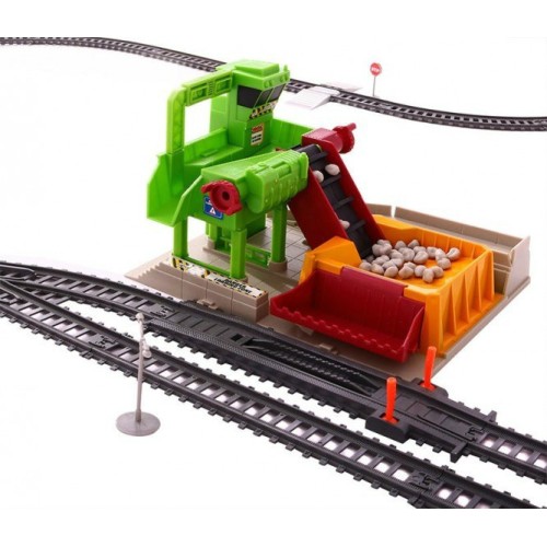 Obrovská Železnica Vlak Bočnica 158x176 cm