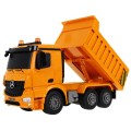 Vyklápací Mercedes-Benz Arocs pre deti 6+ Diaľkovo ovládaný model 1:20 Zvuky Svetlá