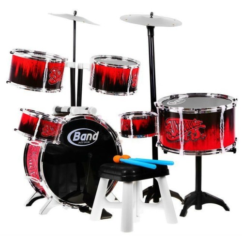 Obrovská Bicie Sada Bubnov Taniere Stolička