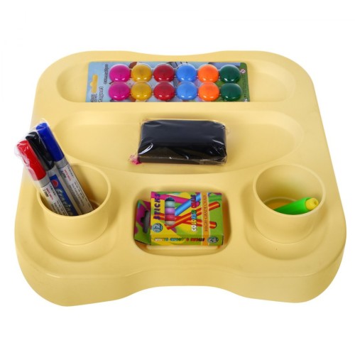 Veľká Dvojstranná Tabuľa pre deti 3+ Ružová + Kriedová magnetická doska + Príslušenstvo