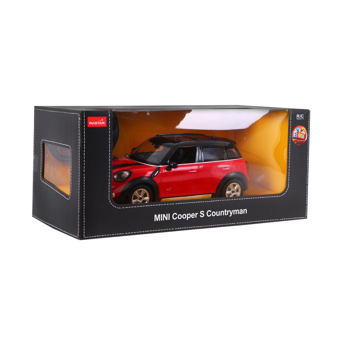 Autíčko R C Mini Countryman červený 1 14 RASTAR