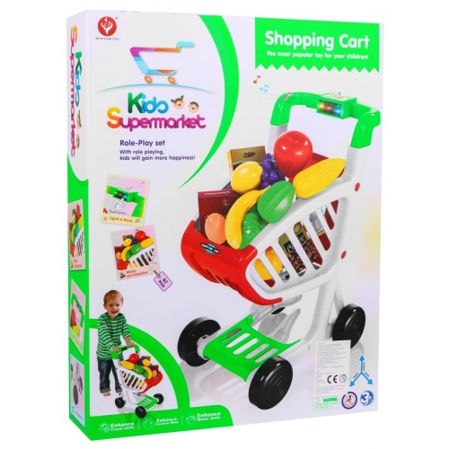 Obrovský Nákupný Vozík Sada Príslušenstva