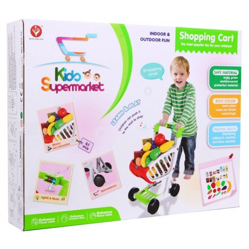 Obrovský Nákupný Vozík Sada Príslušenstva