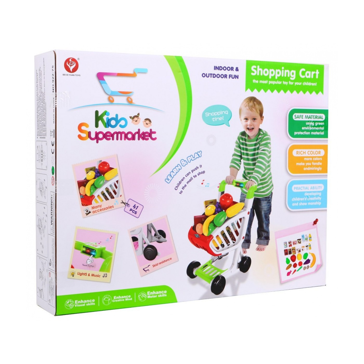 Obrovský Nákupný Vozík Sada Príslušenstva