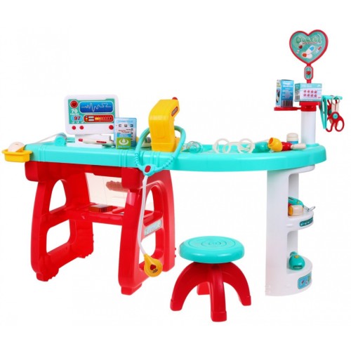 Obrovská lekárska sada Stolík, stôl, stolička