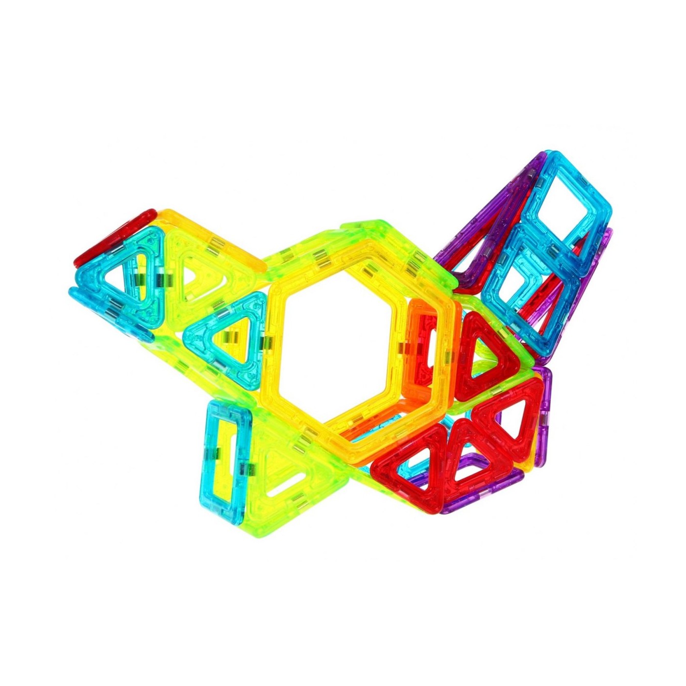 Obrovská Sada Magnetických Kociek 128 ks