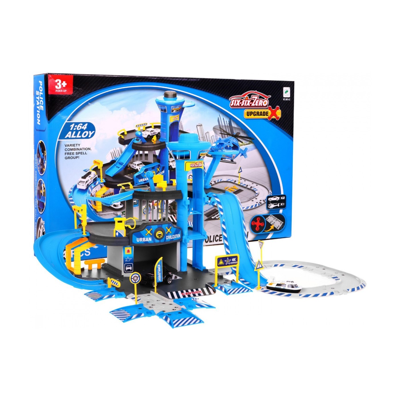 Parkovisko Garáž Polícia Stanica Vozidlá