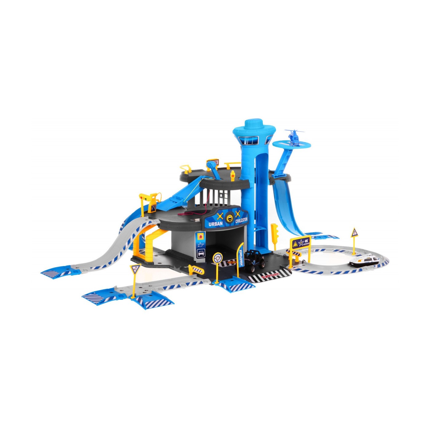 Parkovisko Garáž Polícia Stanica Vozidlá