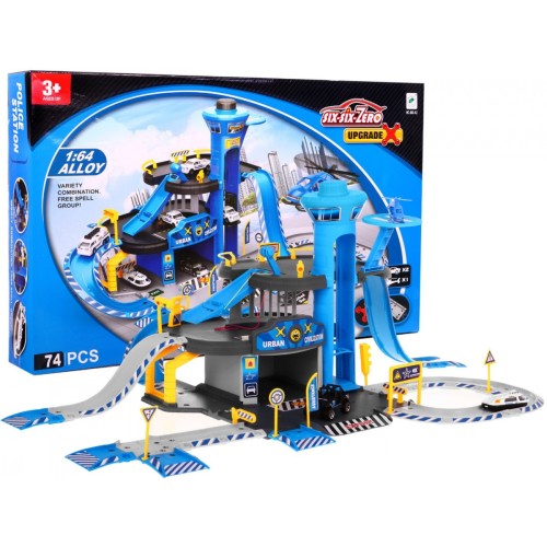 Parkovisko Garáž Polícia Stanica Vozidlá