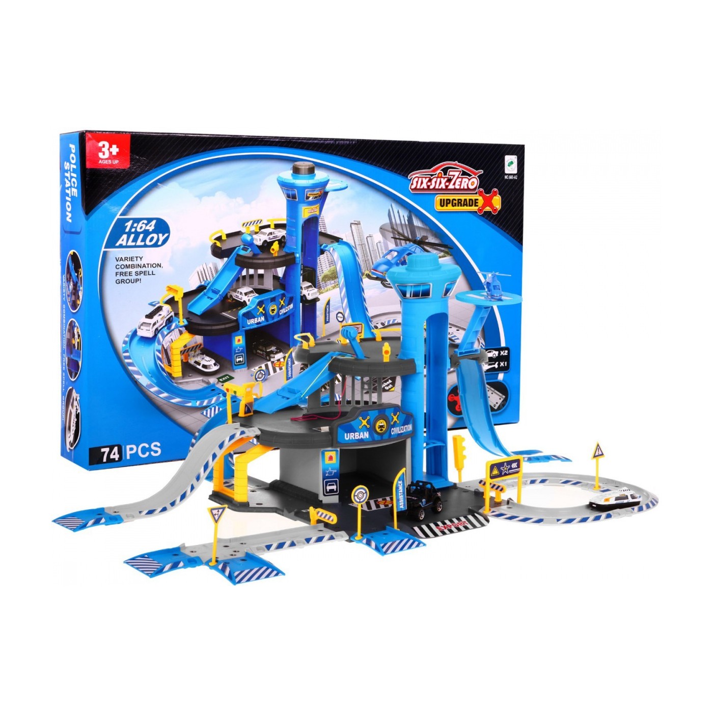 Parkovisko Garáž Polícia Stanica Vozidlá