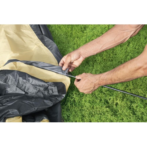 Stan pre Vírivku Lay-Z-Spa Ochranný pavilón 390x390x255cm BESTWAY + Moskytiéry + Odopínateľné dvere