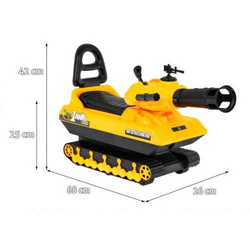 Odrážadlo Tank Tlačná rukoväť