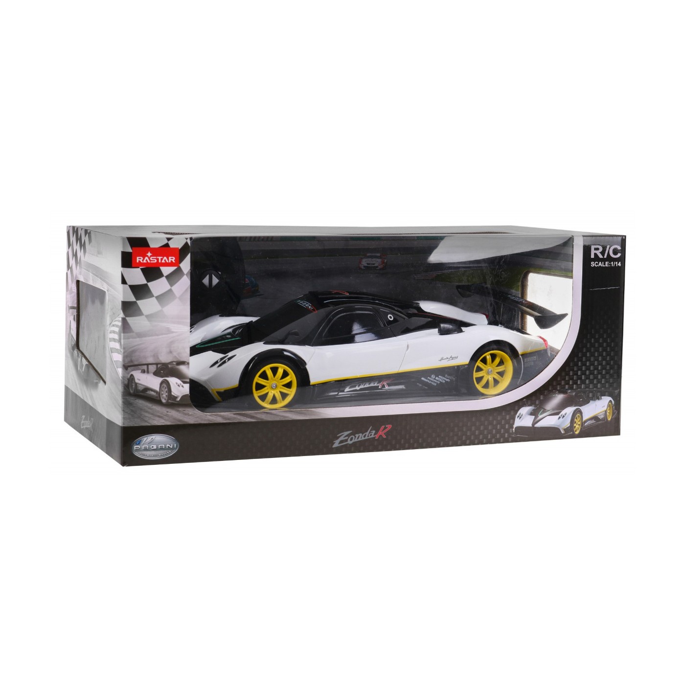 Autíčko R C Pagani Zonda Biele 1 14 RASTAR