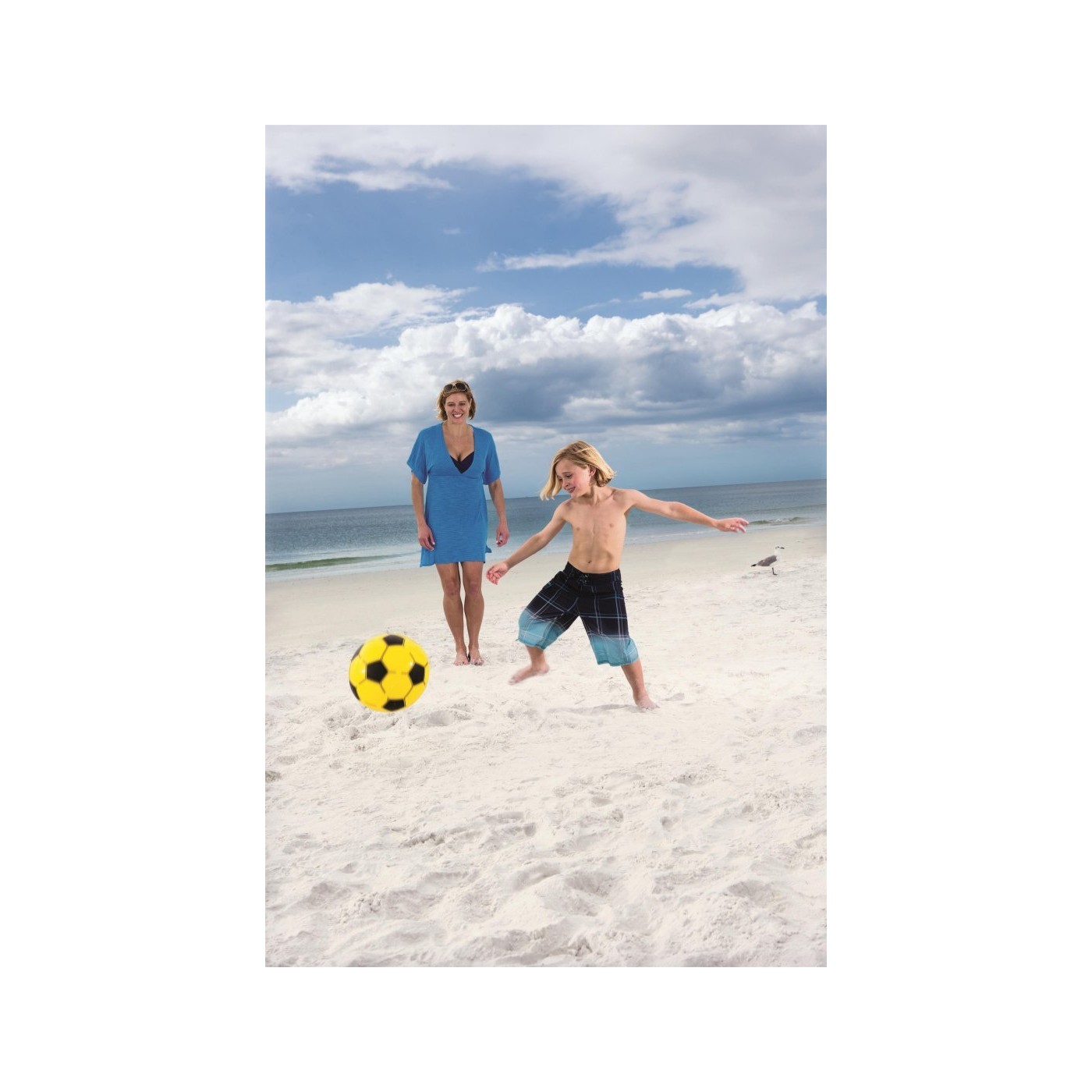 Plážová Lopta Športová Futbal 41cm BESTWAY