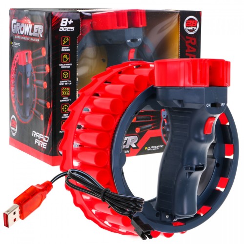 Growler Pištoľ pre deti 8+ Moderný vzhľad + 28 prísaviek Šípky z peny EVA