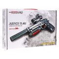 Pištoľ s príslušenstvom pre deti 6+ Napodobenie M92 + Tlmič + Mierenie + Guličky z hydrogelu
