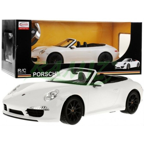 Autíčko R C Porsche 911 Carrera S Biele 1 12 RASTAR
