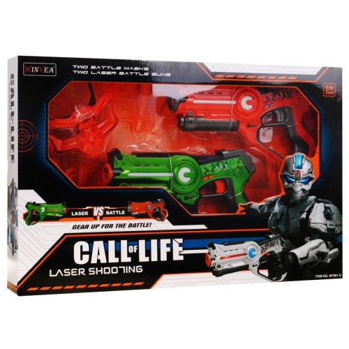 Laserové Pištole Call of Life Laser Tag Farebné