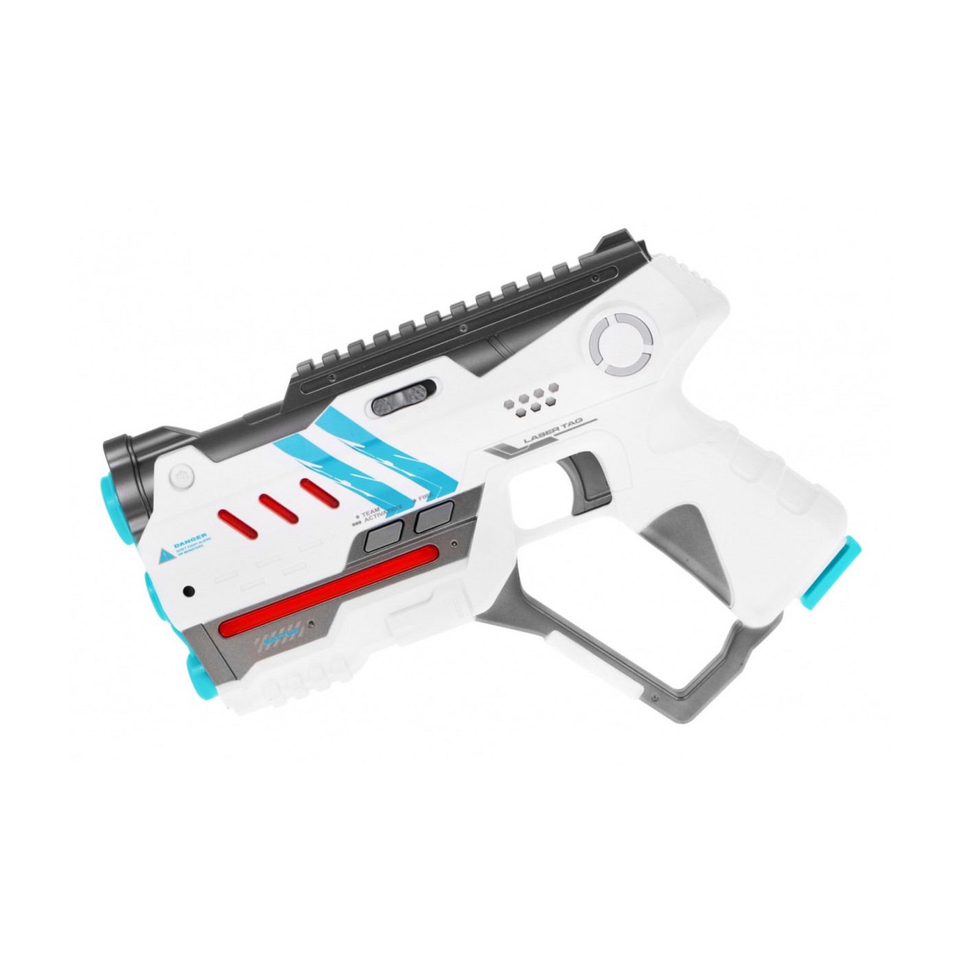 Laserové Pištole LASER TAG Biele + Vesty