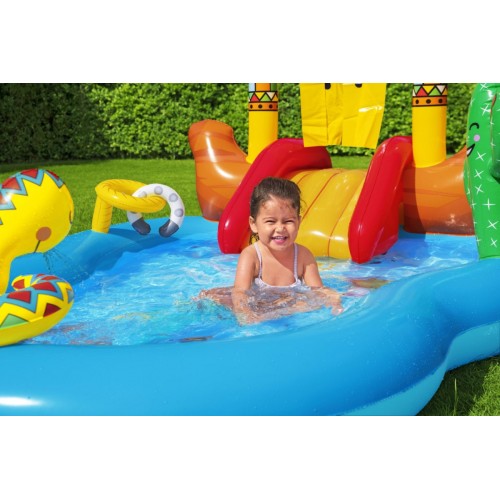 Detské ihrisko Divoký Západ + Šmýkačka BESTWAY