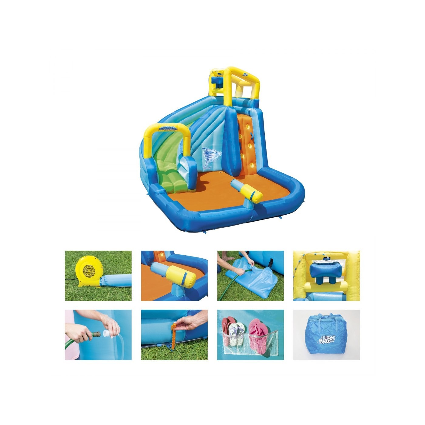 Detské ihrisko Vodný park Hydrostorm Splash BESTWAY