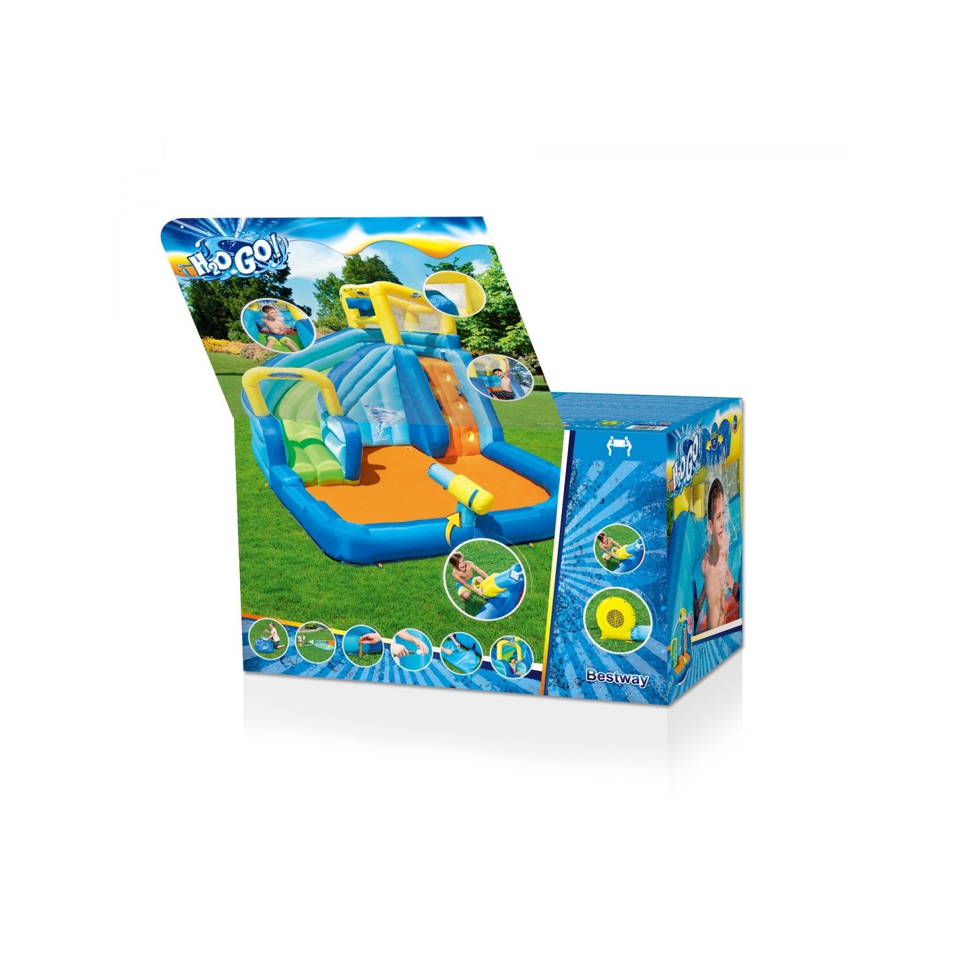 Detské ihrisko Vodný park Hydrostorm Splash BESTWAY