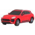 Autíčko R C Porsche Macan Turbo Červené 1 24 RASTAR