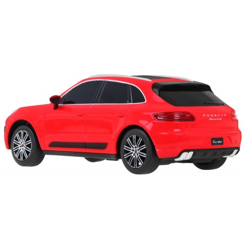 Autíčko R C Porsche Macan Turbo Červené 1 24 RASTAR