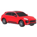 Autíčko R C Porsche Macan Turbo Červené 1 24 RASTAR