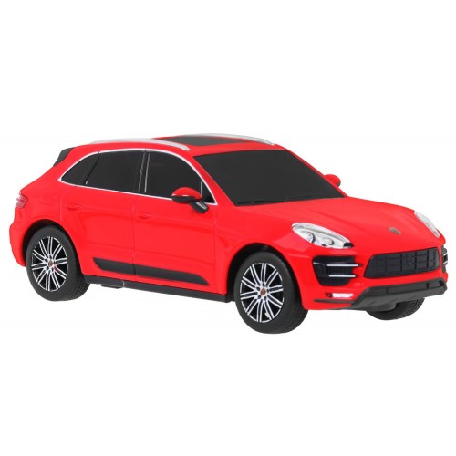 Autíčko R C Porsche Macan Turbo Červené 1 24 RASTAR
