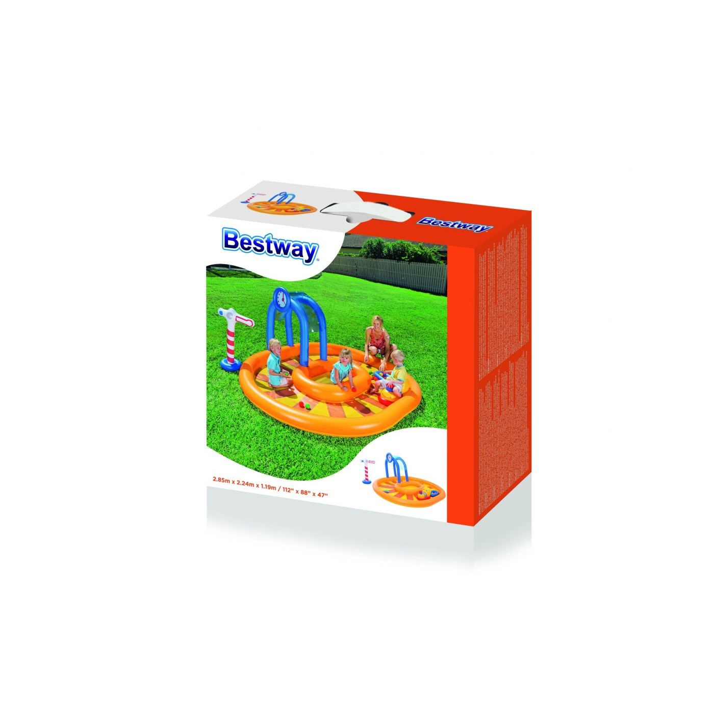 Detské ihrisko Vlak 285 x 224 cm BESTWAY