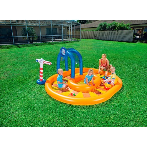 Detské ihrisko Vlak 285 x 224 cm BESTWAY