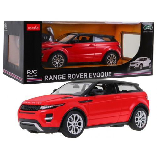 Range Rover Evoque červený RASTAR model 1:14 Diaľkovo ovládané terénne auto + ovládač