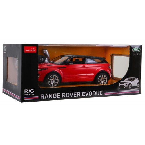 Range Rover Evoque červený RASTAR model 1:14 Diaľkovo ovládané terénne auto + ovládač