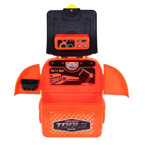 Batoh Dielňa 2v1 pre deti 3+ Prenosná sada majstra + Nástroje + Príslušenstvo
