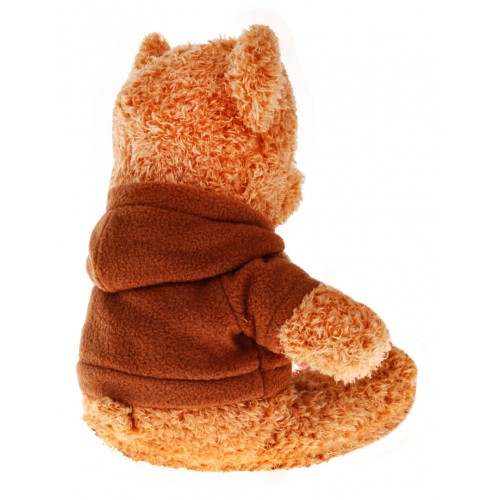 Mäkký medveď v mikine pre deti 3+ Hnedá maskotka plyšová Najlepší priateľ bábätka