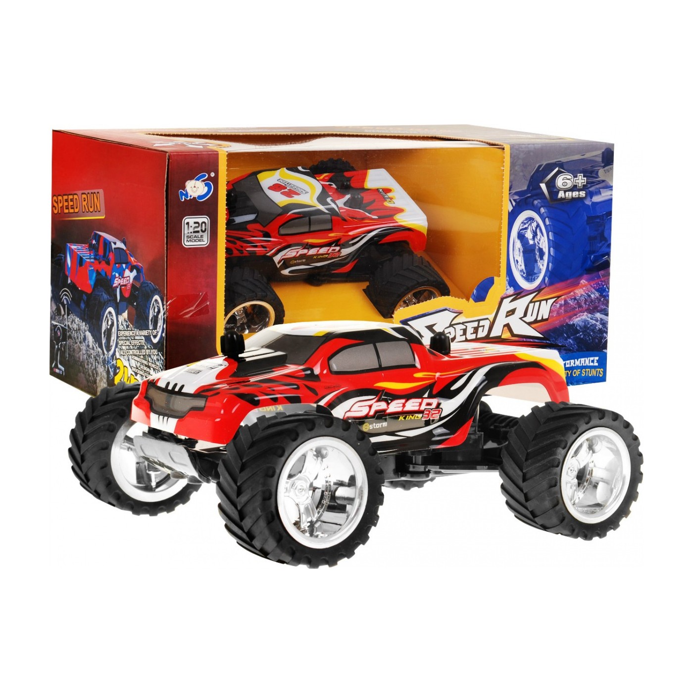 Autíčko R C Terénne Buggy 2 4G 1 20 Červené