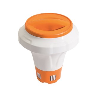 Dávkovač chemikálií s integrovanou rukavicou Plavák bazénový ChemGuard BESTWAY