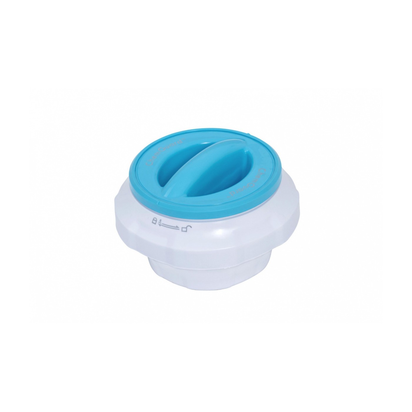 Bazénový plavák Dávkovač chemikálií s integrovanou rukavicou ChemGuard Glove BESTWAY