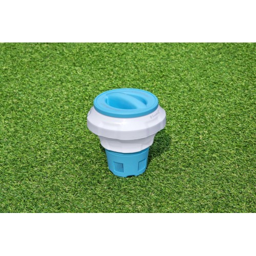 Bazénový plavák Dávkovač chemikálií s integrovanou rukavicou ChemGuard Glove BESTWAY