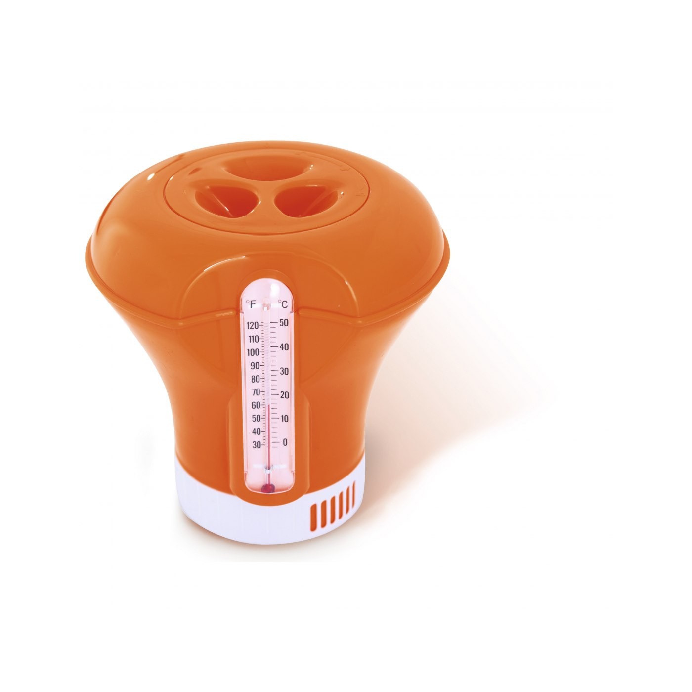 Plavák Dávkovač chemikálie s Termometrom BESTWAY