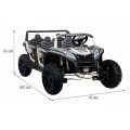 Vozidlo 4-miestne Buggy ATV RACING UTV2000 Biely