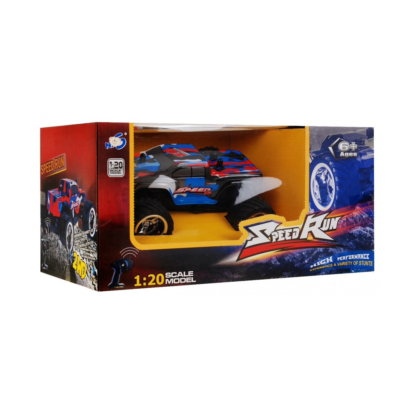 Autíčko R C Terénne Buggy 2 4G 1 20 Modré