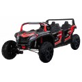 Vozidlo 4-miestne Buggy ATV RACING UTV2000 Červený