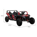 Vozidlo 4-miestne Buggy ATV RACING UTV2000 Červený