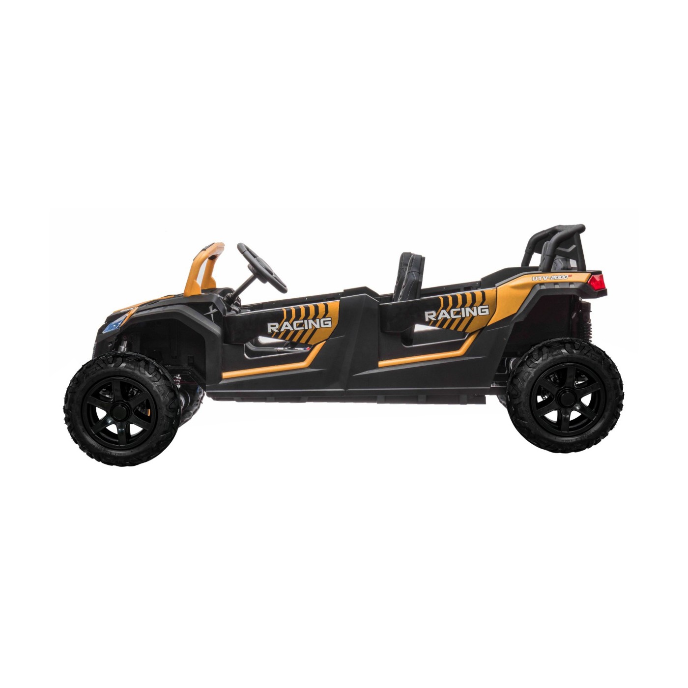 Vozidlo 4-miestne Buggy ATV RACING UTV2000 Zlatý